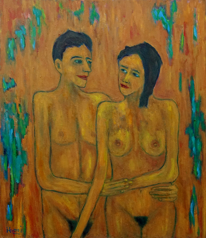 Vibrations of Love - Oil on canvas